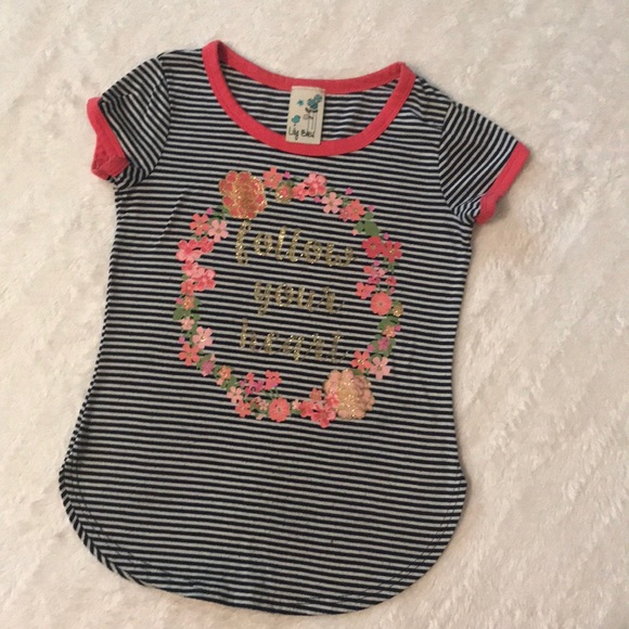lily Bleu Other - Cute “Follow your heart” girls tee